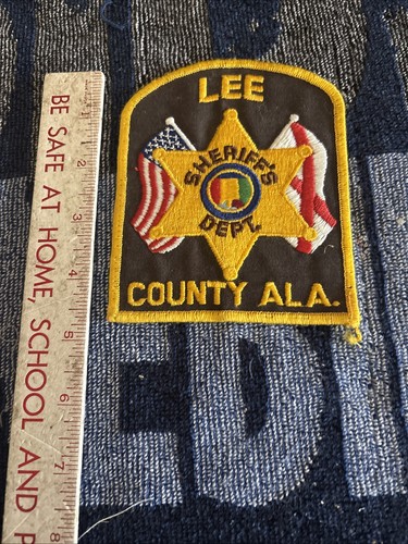 AL Lee County Alabama Sheriff Shoulder Patch
