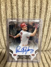 2019 Topps High Tek #HTA-PD Paul DeJong High Tek Autographs Black #/50