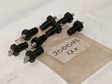 Lot of 8: steel indexing plungers/ knob/ locking bolts/ spring fasteners, 200046