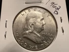 1962-D Franklin Half Dollar 50C Denver Uncertified 90% Silver US Coin