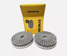 Synoshi Large Flat Brush Heads (2 Units) Perfect for General Cleaning Tasks