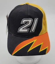 Citgo Racing 21 Embroidered Shark Tooth Design Adjustable Hat Cap Vtg NWT NOS