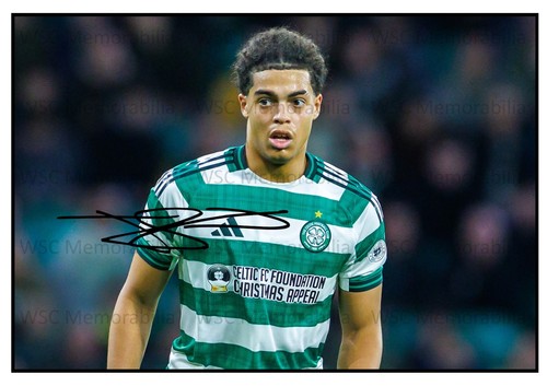 11634. Jahmai Simpson-Pusey Signed Pictures A4 Prints Manchester City Celtic etc