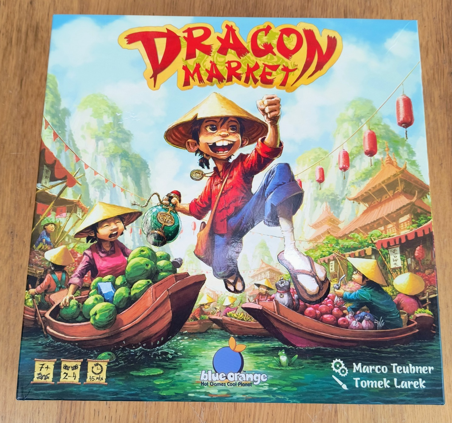 Dragon Market Board Game Blue Orange 2019 2-4 Players