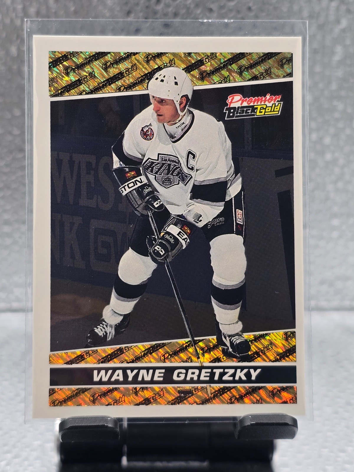 1993-94 Topps Premier Black Gold Wayne Gretzky #7!