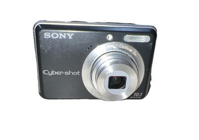 Sony Cyber-shot DSC-S930 10.1MP Digital Camera Black Working