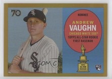 2021 Topps All-Star Rookie Cup Gold Foil 21/50 Base Statue Andrew Vaughn #11 7c7