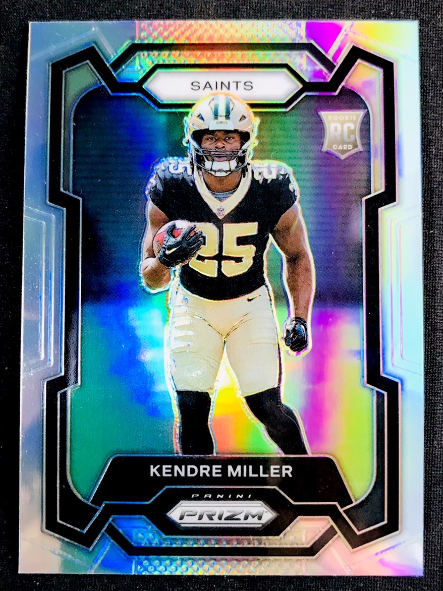 2023 Panini Prizm Football - Kendre Miller #375 Silver Prizm (RC) N.O. Saints !