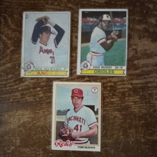 O-pee-chee 1978 79  3 card lot Nolan Ryan Eddie Murray Tom Seaver