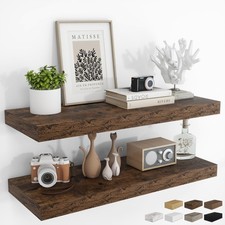36Inch Floating Shelves for Wall 2 Pack Shelves for Bedroom Kitchen Bathroom ...
