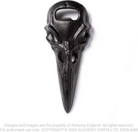 Gadget - Alchemy: Black Raven Skull (Apribottiglie) -D- Alchemy England