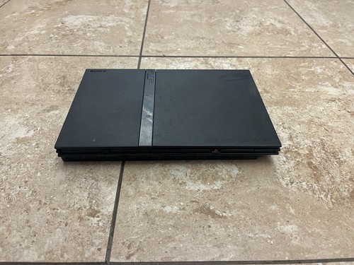 Sony PlayStation 2 Console Slim With NEW LASER Tested - Black (SCPH-79001)