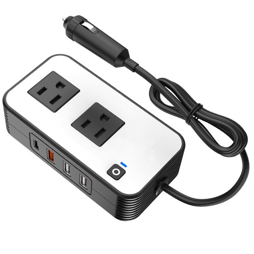 New 200W Car Power Inverter for 12V Car with Multiple Charging Ports Available - Picture 6 of 13