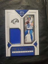 2023 National Treasures Matthew Stafford Franchise Treasures Patch #49/49 MVP