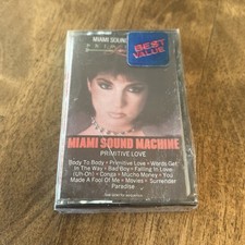 Primitive Love - Miami Sound Machine Cassette RARE NEW SEALED - SAME DAY SHIP