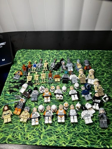LEGO Minifigure lot Star Wars  Jedi, Clones, Rare Figures,