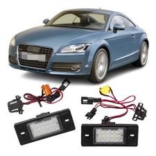 Passt für Audi TT 8J Bj. 2006-2010 LED Kennzeichenbeleuchtung