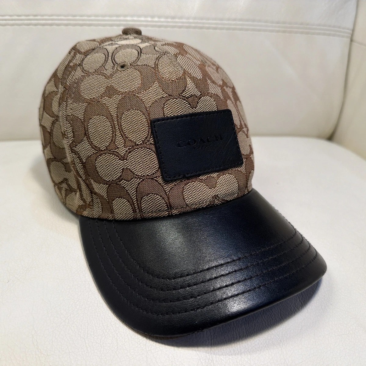 Coach Men's Leather Flat Caps for sale | eBay