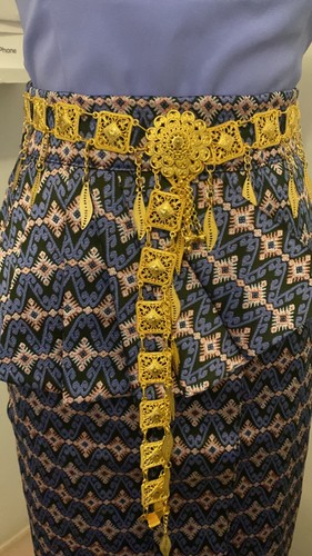 Khmer Thai Laos Traditional Gürtel MO207 - Bild 1 von 7