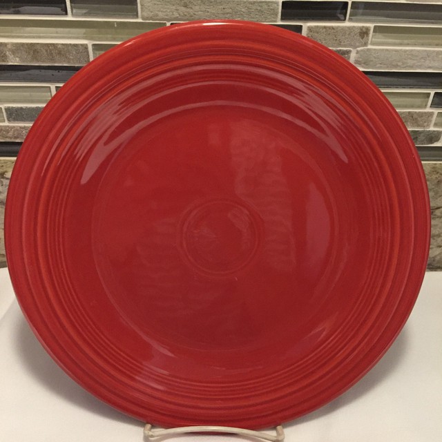 2 Fiesta Dinner Plates Paprika eBay