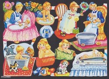 glanzbilder bogen   MLP 1630 Mädchen Kinder ...