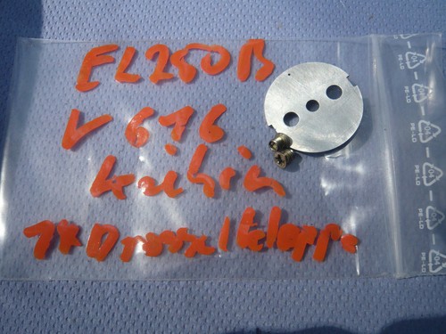 Kawasaki EL 250 B Eliminator Vergaser Typ V 616  1x Drosselklappe Klappe Valve