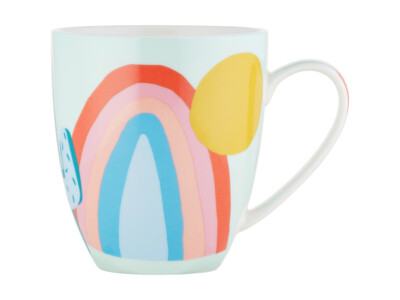 Maxwell & Williams DX1334 Becher 510 ml SUNSET Regenbogen, Keramik, in Gesche...