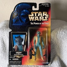 Kenner Star Wars Potf Red Card Greedo Action Figure 1996 New More In Store