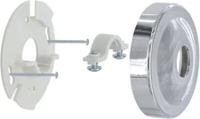 Danco 12005 Shower Arm Stabilizer Bracket and Flange Cover, No Size, Chrome