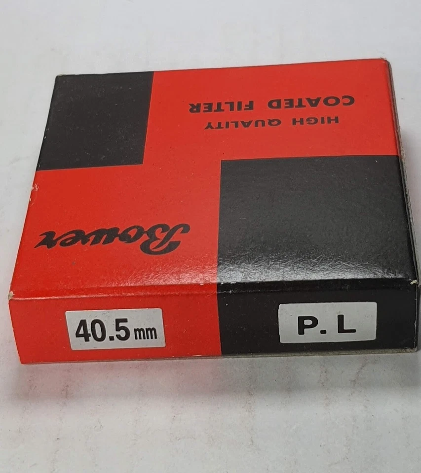 Genuine 40.5mm Polarizer PL Glass Lens Filter Japan 40.5 mm Polarizing Pol Bower - Image 3 of 3