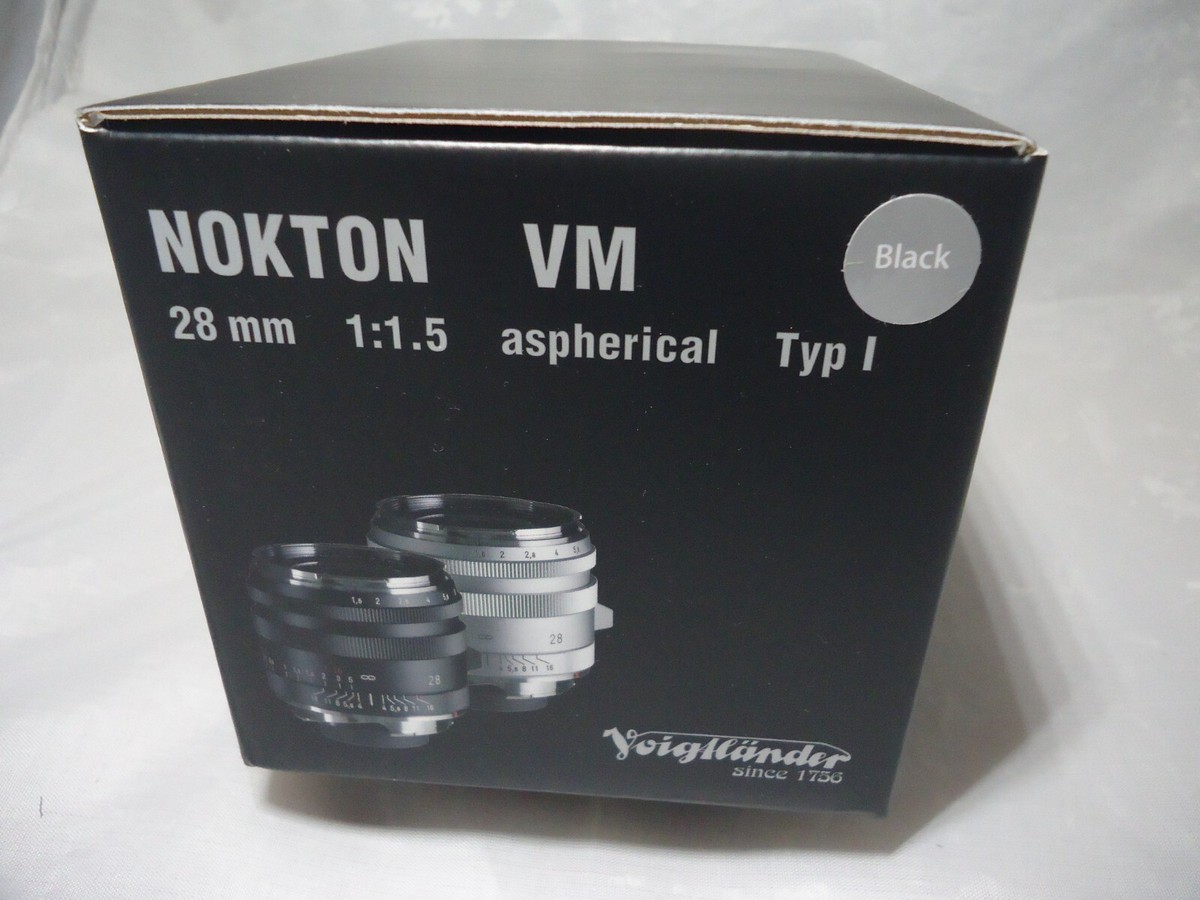 Voigtlander VM-Mount 28mm F1.5 Type I NOKTON Aspherical Lens