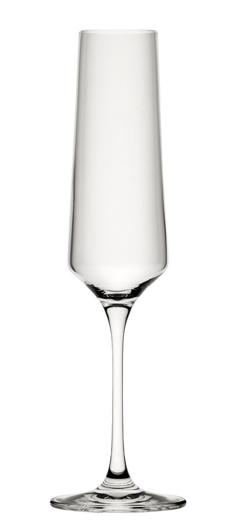 Murray Flute Champagne Wine Drinks Glasses 7.75oz (22cl) Pack Of 6 For Hotel Bar