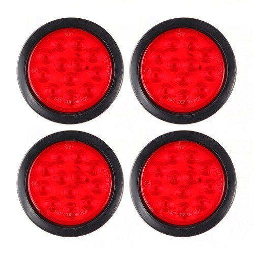 4x6"LED Headlights DRL Hi-Lo Combo w/ 4" LED Tail Lights For Kenworth Peterbilt - 第 10/12 張圖片