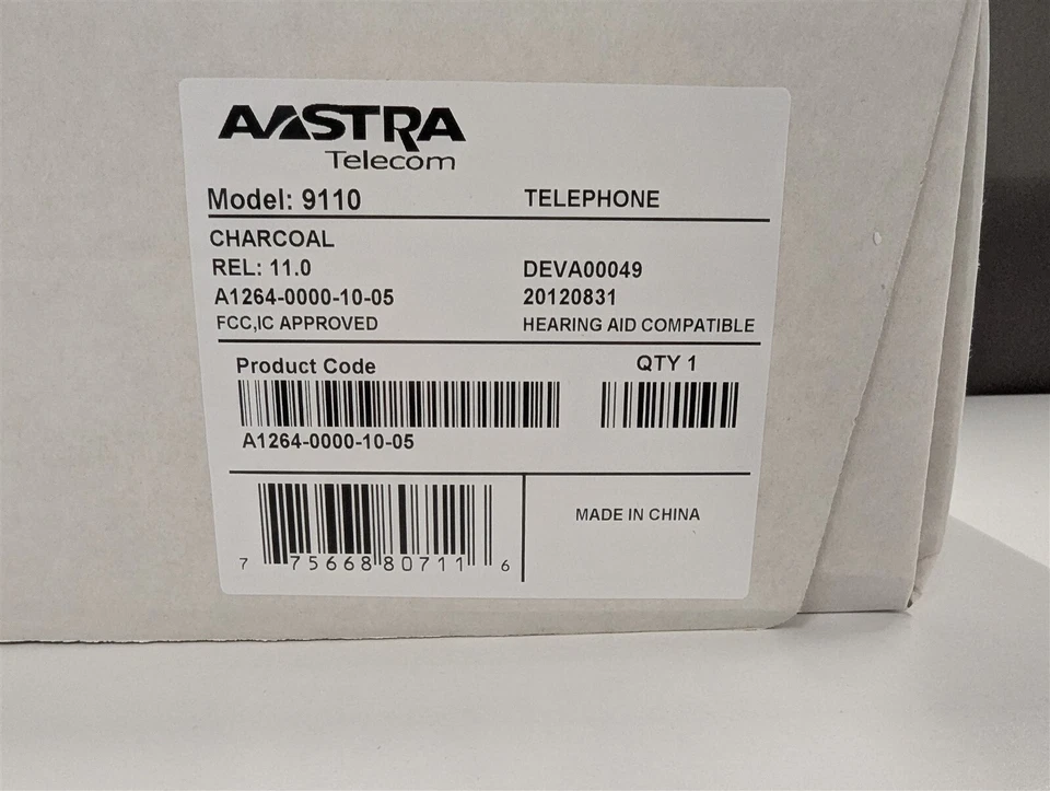 AASTRA Technologies 9110 Single-line Analog Corded phone - Image 2 of 3