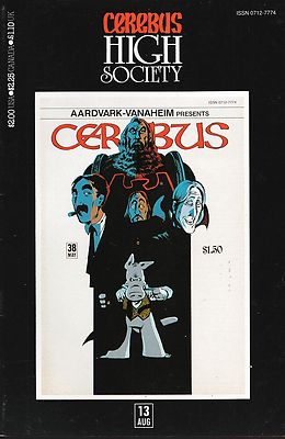 Cerebus: High Society No.13 / 1990 Dave Sim / Reprints Cerebus No.38