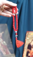 Orthodox Wooden Prayer Beads with Tassel – Handmade Orthodox rosaries 30 beads