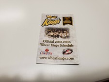 RS20 Brandon Wheat Kings 2005/06 Minor Hockey Pocket Schedule - Molson