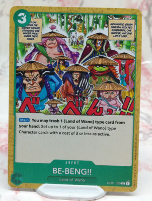 One Piece TCG Be-Beng!! OP01-059 C - NM
