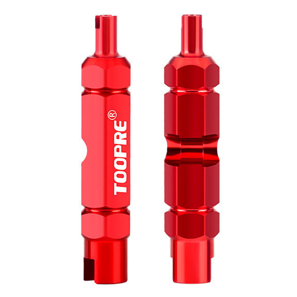 TOOPRE Bicycle Bike Valve Core Tube Wrench Nozzle Removal Tool (Red) eBay