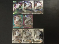 T.J. Zeuch 2020 Panini Prizm & Select 8-Card Lot Teal Purple Scope Prizm ☘️