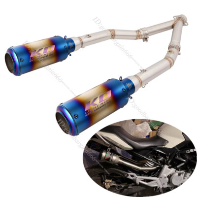 2017-2023 BMW G310R G310GS Dual-outlet Exhaust Pipe 51mm