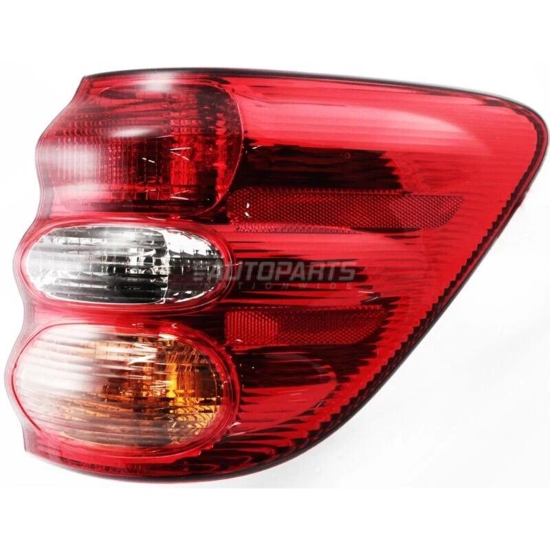 New Outer Left And Right Tail Lamp Assembly Fits 2001-2004 Toyota Sequoia - Image 3 of 4