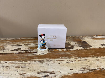 LENOX Disney ALPINE MICKEY MOUSE THIMBLE New in Box Alps Hiker
