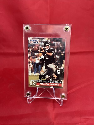 1991 Pro Set 2nd Round Draft Choice #762 Brett Favre RC MINT CARD comes in Case