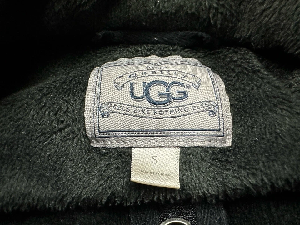 UGG женщин Raleigh легкий полный молнии куртка толстовка с зауженной талией S - Изображение 3 из 4