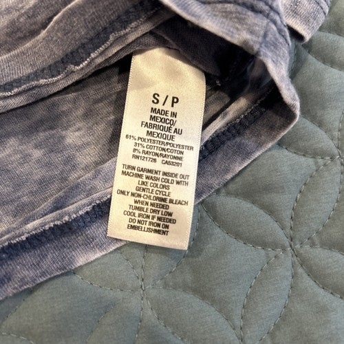 T-shirt manica lunga Aeropostale United XXVI taglia small oversize blu luna - Foto 2 di 6