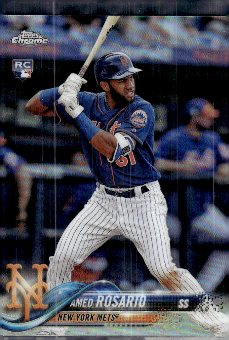 2018 Topps Chrome #60 Amed Rosario Refractor