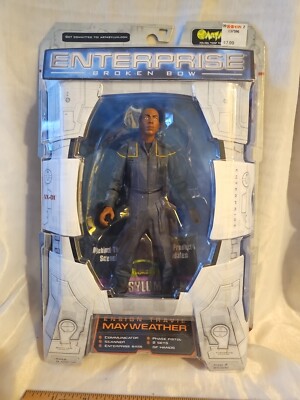 Star Trek Broken Bow Actionfigur ''Ensign Travis Mayweather'' Neu Sealed 2002