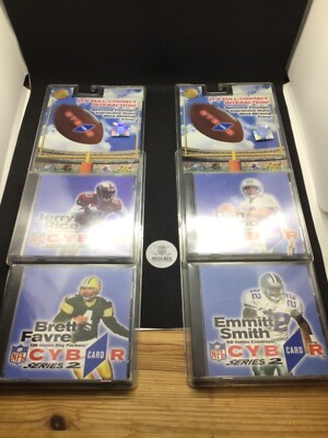SEALED Favre -Marino -Rice -E.Smith 1997 Cyber Card CD Computer Games NIB