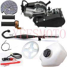 49cc 2 stroke Pull Start Engine Motor Kits Pocket Rocket PIT Quad Dirt Bike ATV